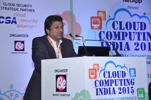 Mr. Avinash Mittal, Chief Information Officer, Uninor, addressing the audience.